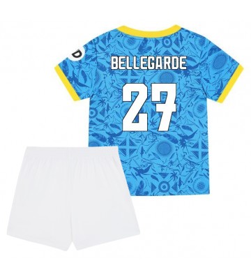 Lacne Dětský Futbalové dres Wolves Jean-Ricner Bellegarde #27 2025-26 Krátky Rukáv - Tretina (+ trenírky)